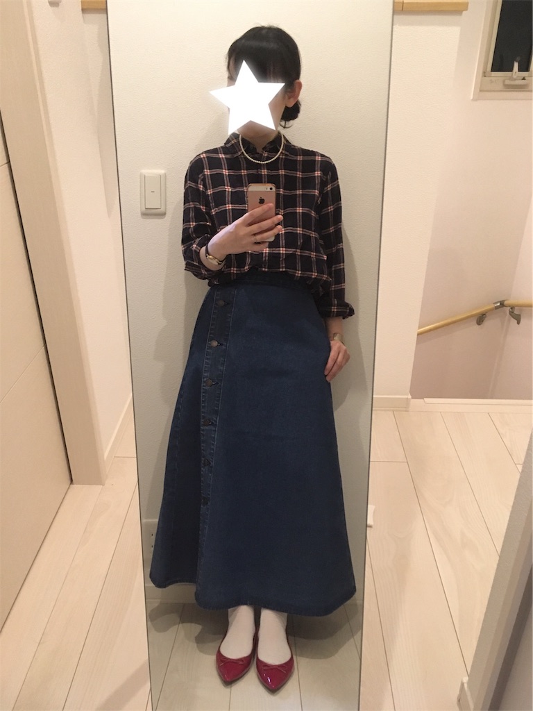 ユニークデニム 台形 スカート Gu 人気のファッショントレンド
